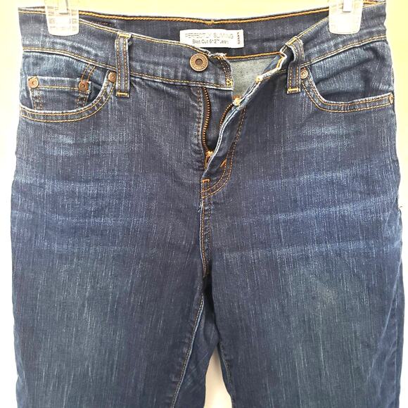 Levis Women 512 Y2K Womens Jeans Sz 8 S/C Preppy Perfectly Slimming Boot Cut - Picture 3 of 10